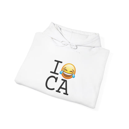 "I'm Laughing at California" Hoodie