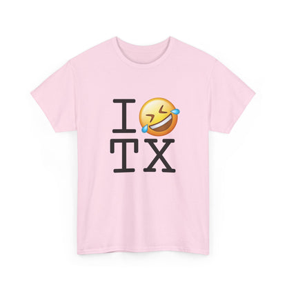 "I Laugh Hard (LMFAO) at Texas" Tee