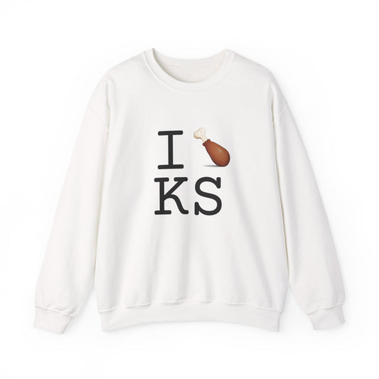 "I Chicken Drumstick Kansas" Sweatshirt