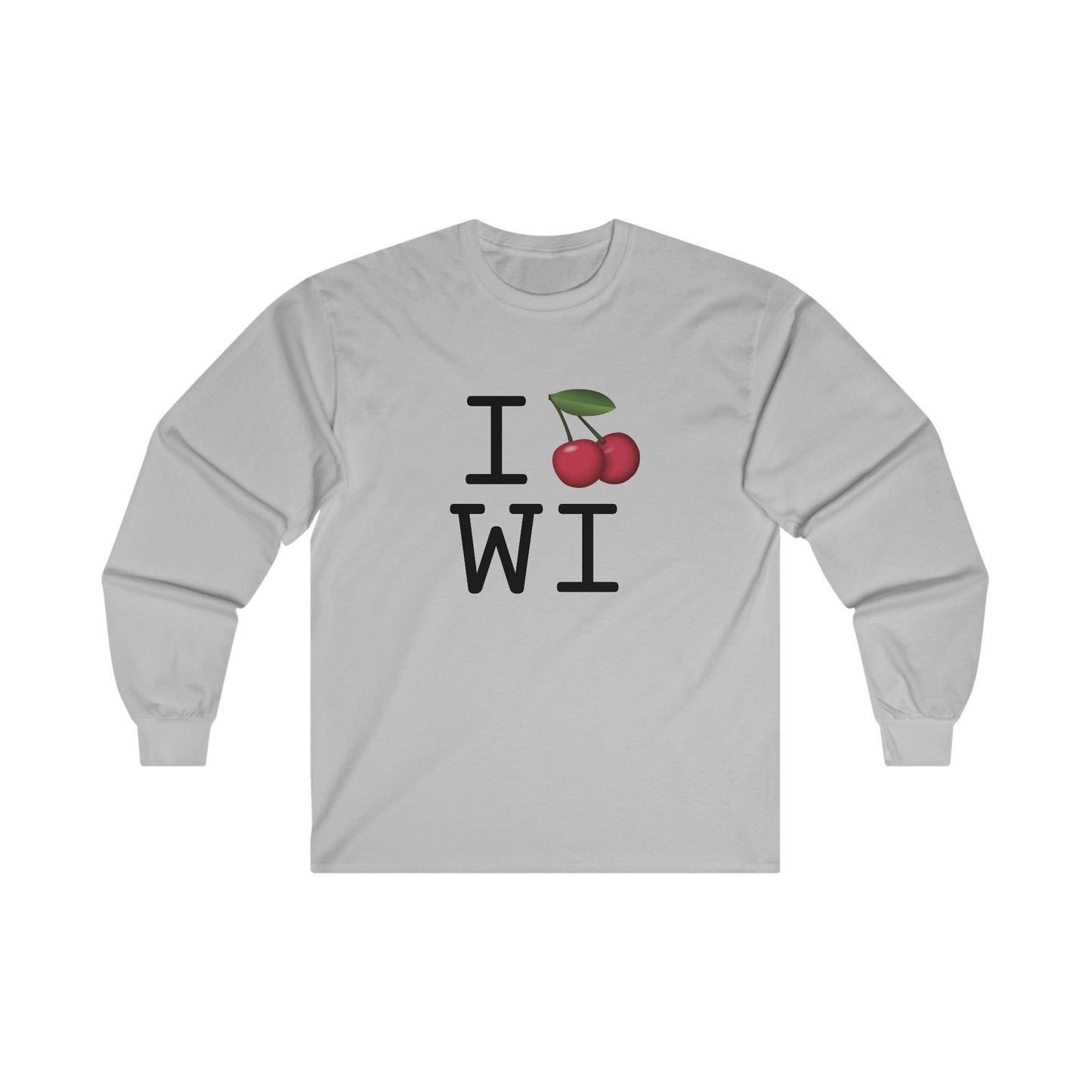 "I Cherry Wisconsin" Long Sleeve Shirt