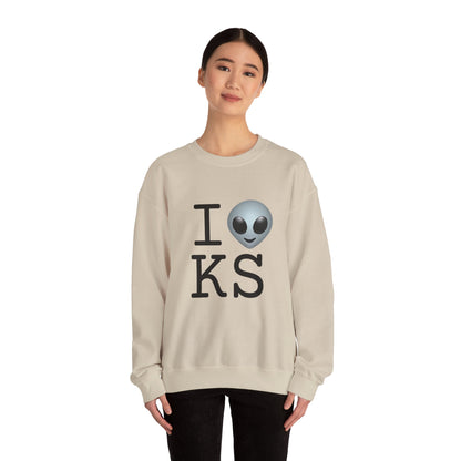 "I Feel Alien in Kansas" Sweatshirt