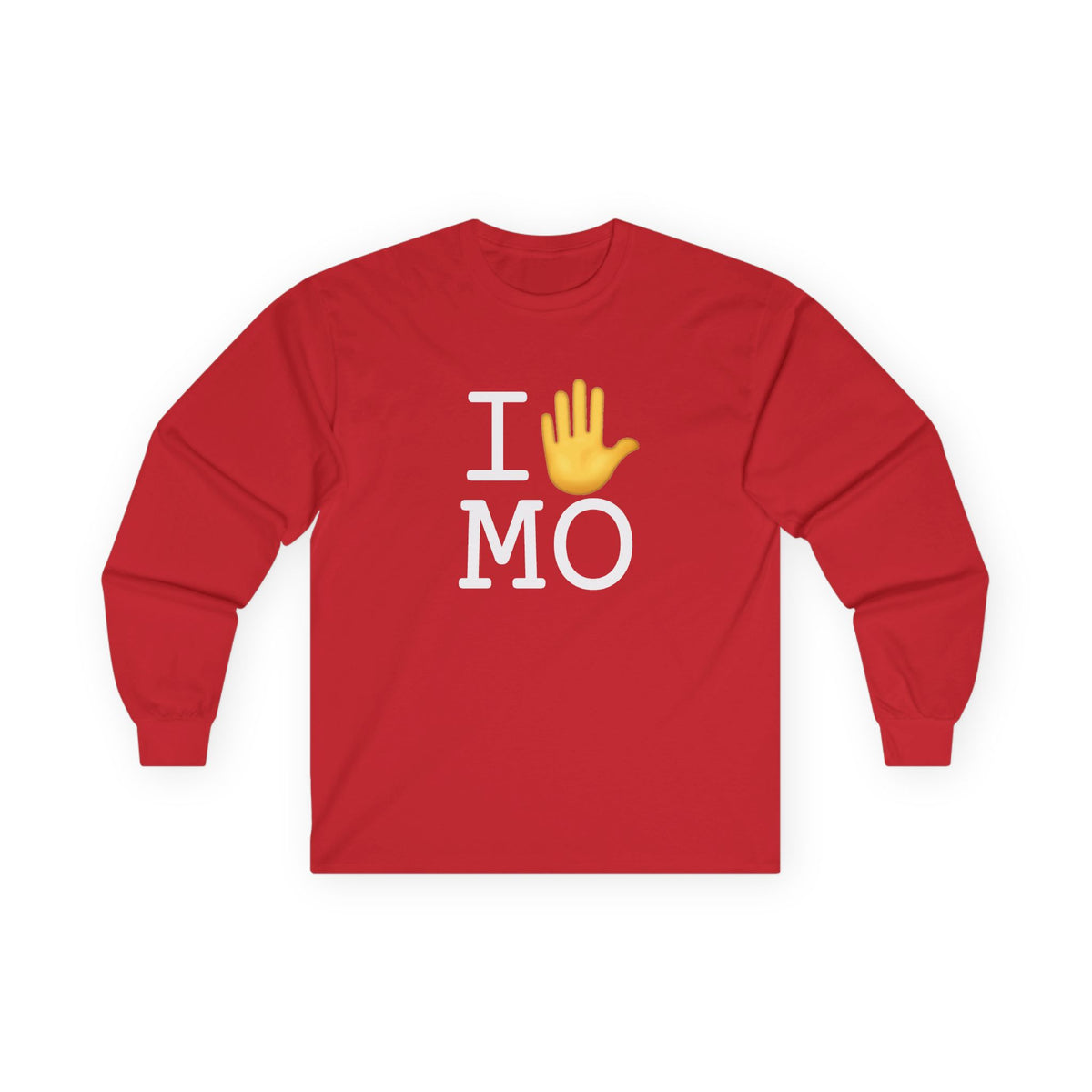 "I Stop (Raised Hand) Missouri" Long Sleeve Shirt