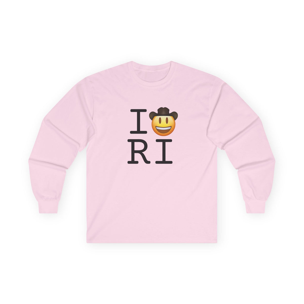 "I'm a Cowboy or Cowgirl in Rhode Island" Long Sleeve Shirt