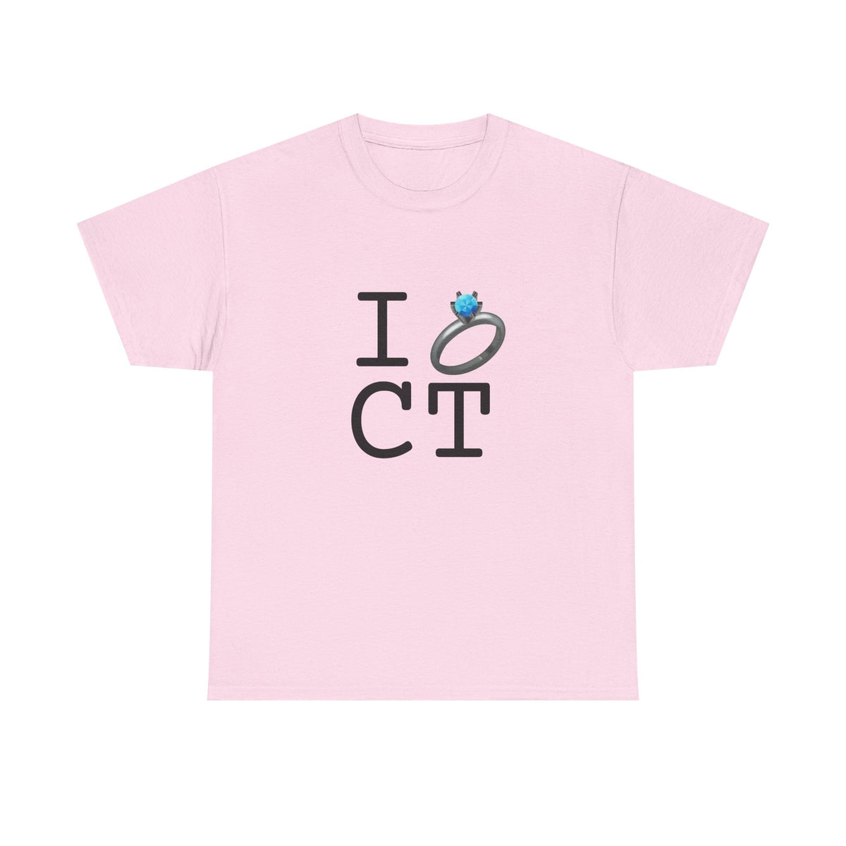 "I'm Married to (Diamond Ring) Connecticut" Tee