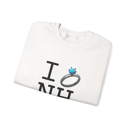 "I'm Married to (Diamond Ring) New Hampshire" Sweatshirt