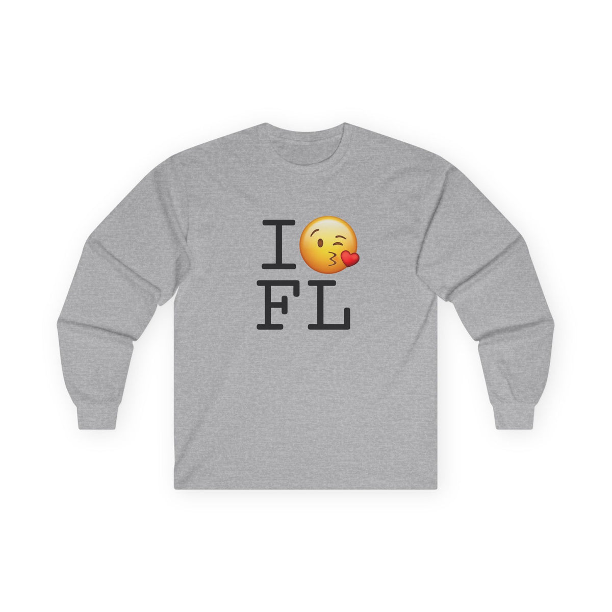 "I Blow a Kiss at Florida" Long Sleeve Shirt