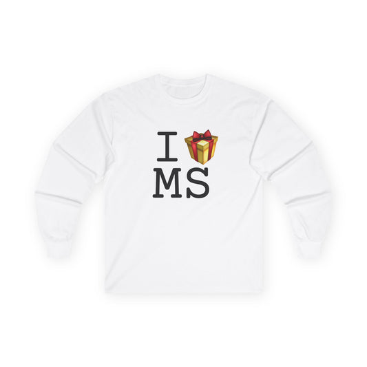 "I Present Mississippi" Long Sleeve Shirt