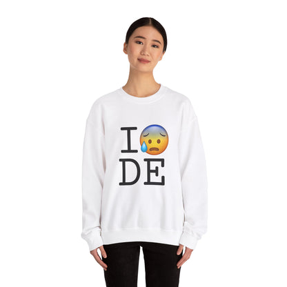 "I'm Anxiously Sweating in Delaware" Sweatshirt