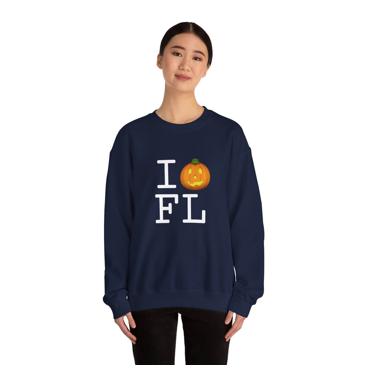 "I Jack-O-Lantern (Pumpkin) Florida" Sweatshirt