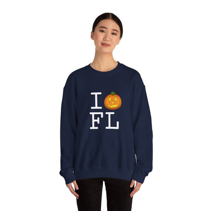 "I Jack-O-Lantern (Pumpkin) Florida" Sweatshirt