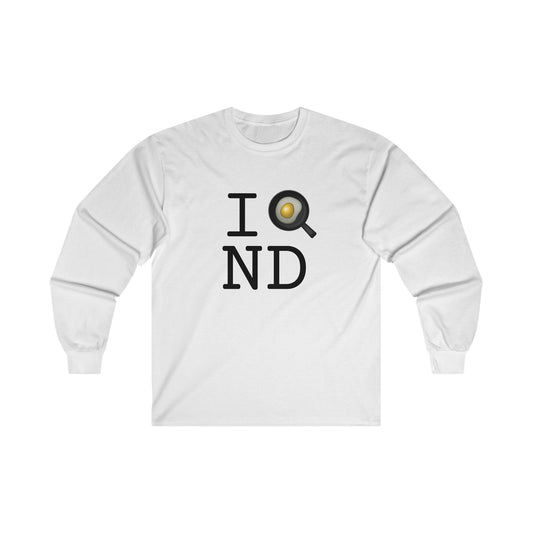 "I Cook in North Dakota" Long Sleeve Shirt