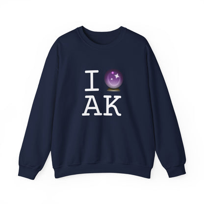 "I Predict the Future (Crystal Ball) of Alaska" Sweatshirt