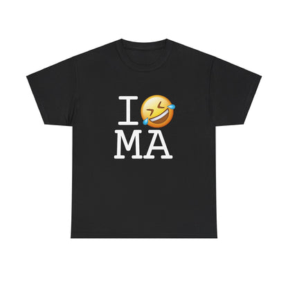 "I Laugh Hard (LMFAO) at Massachusetts" Tee