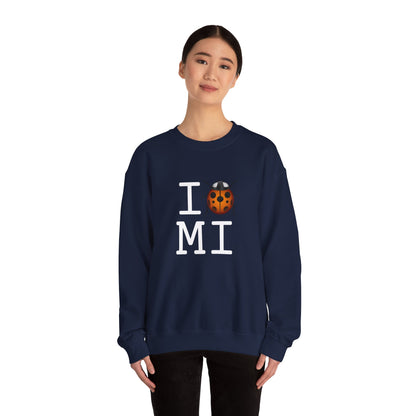 "I Ladybug Michigan" Sweatshirt