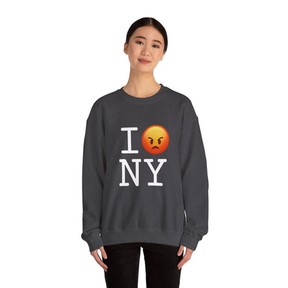 "I'm Angry about New York" Sweatshirt