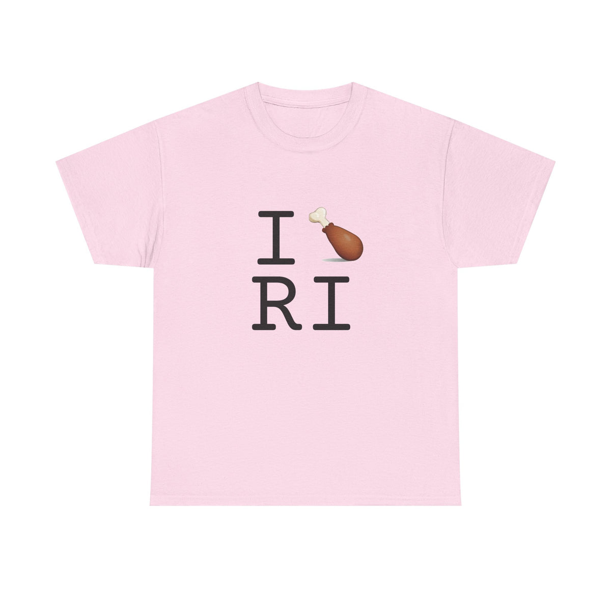 "I Chicken Drumstick Rhode Island" Tee