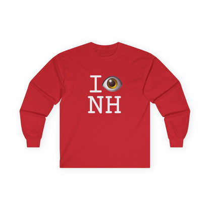 "I See (Eye) New Hampshire" Long Sleeve Shirt