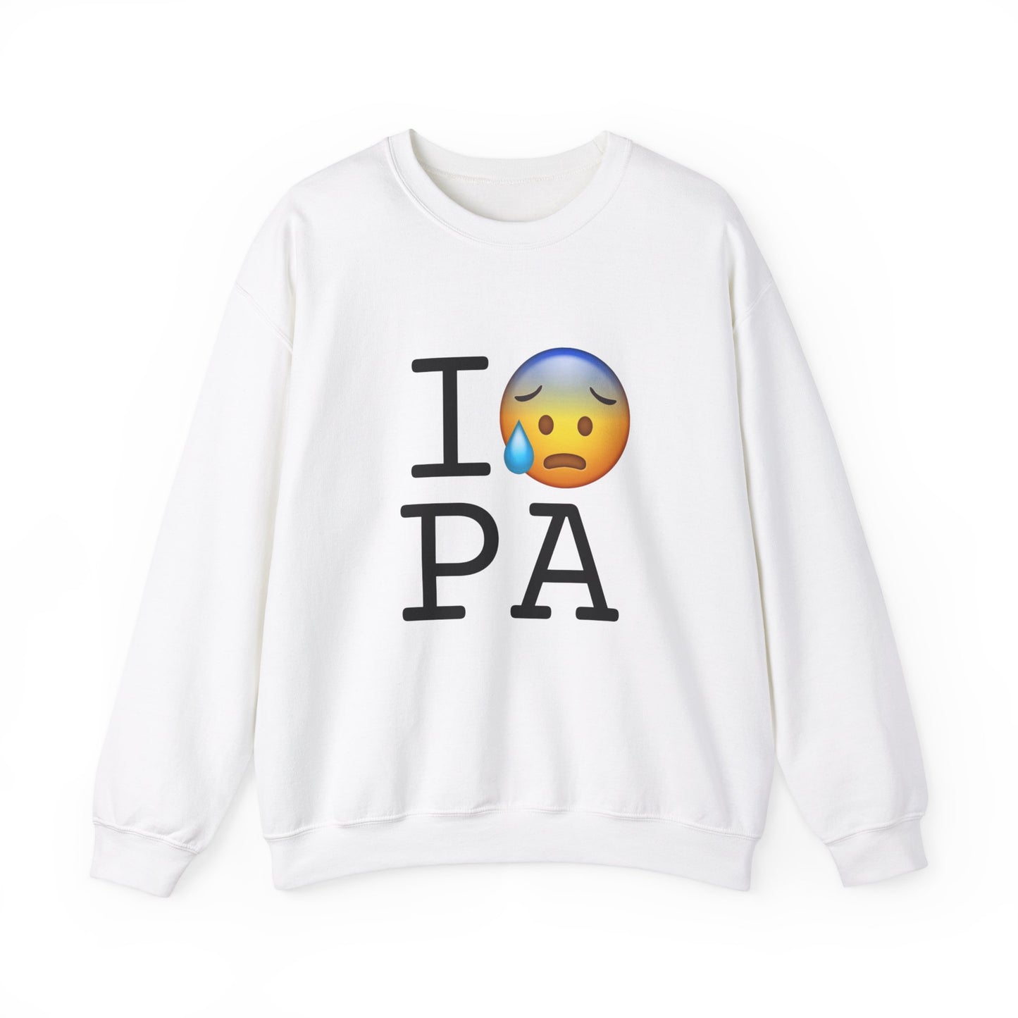 "I'm Anxiously Sweating in Pennsylvania" Sweatshirt