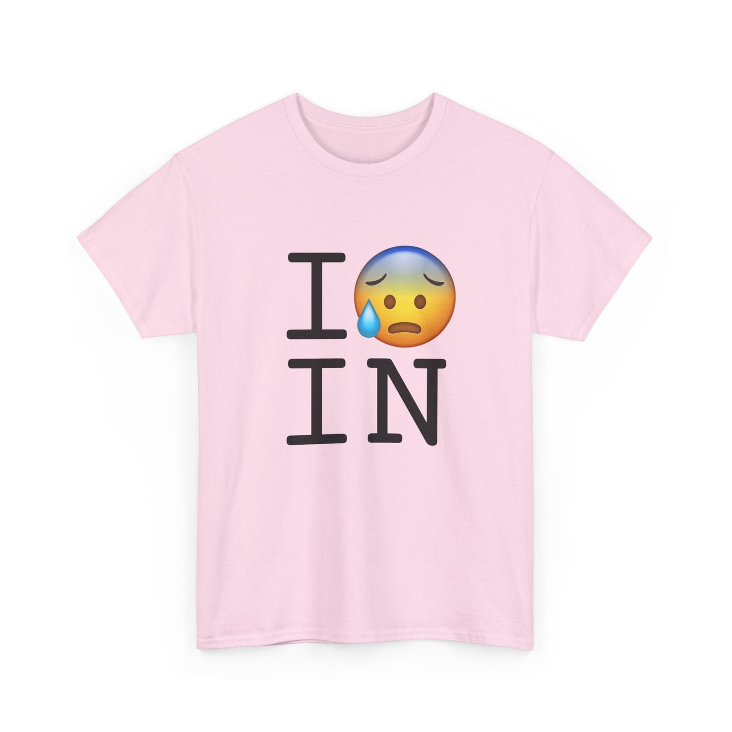 "I'm Anxiously Sweating in Indiana" Tee