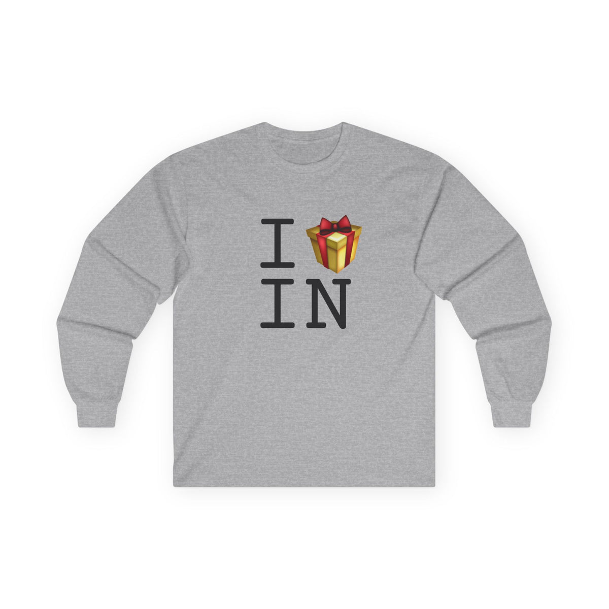 "I Present Indiana" Long Sleeve Shirt