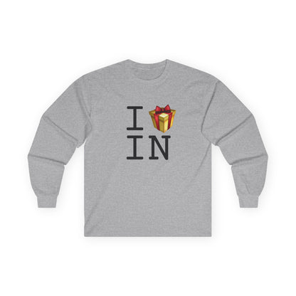 "I Present Indiana" Long Sleeve Shirt