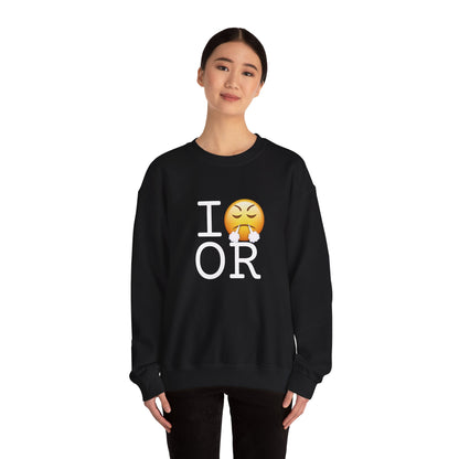 "I'm Furious about Oregon" Sweatshirt