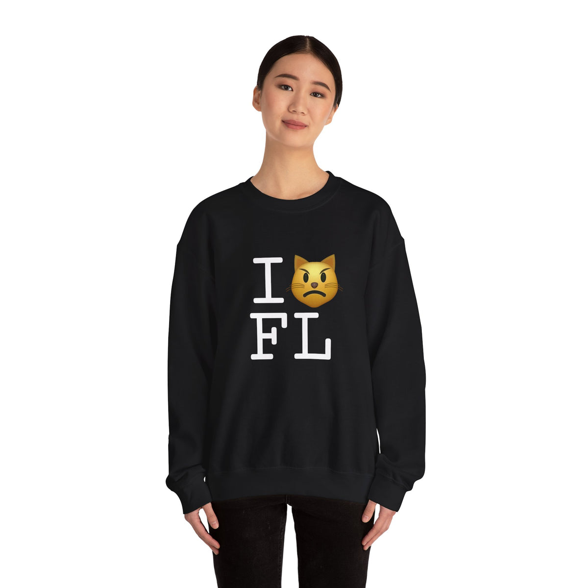 "I'm a Pouting Cat about Florida" Sweatshirt