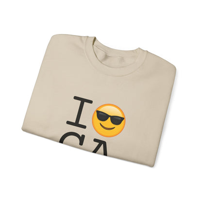 "I'm Cool with California" Sweatshirt