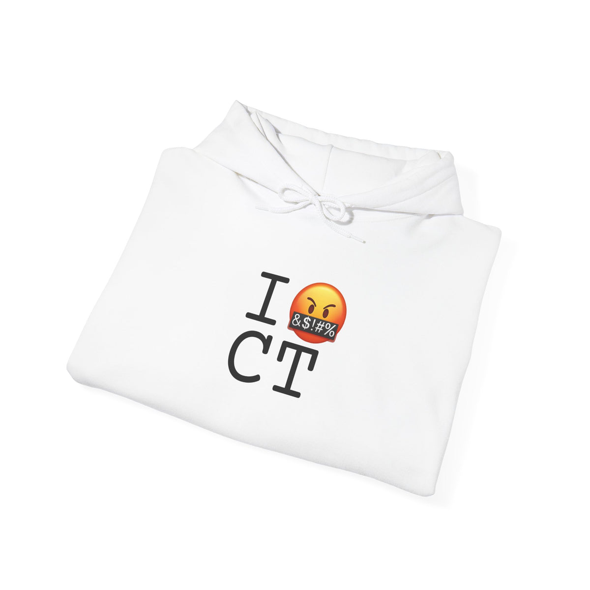 "I Curse about Connecticut" Hoodie