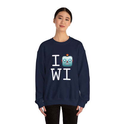 "I'm a Robot in Wisconsin" Sweatshirt