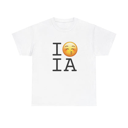 "I Kiss Iowa" Tee