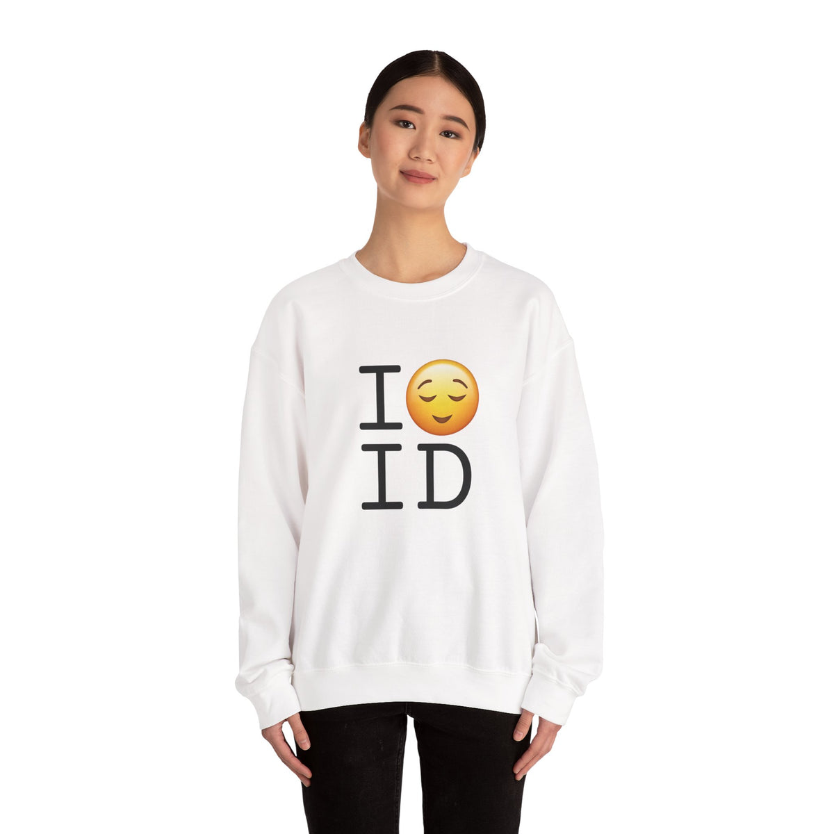 "I'm Relieved about Idaho" Sweatshirt