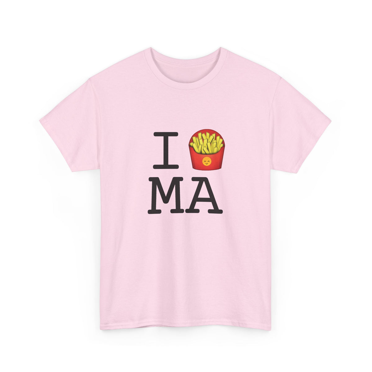 "I French Fries Massachusetts" Tee