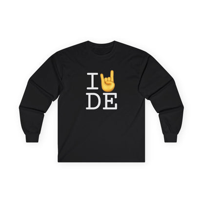 "I Rock On with Delaware" Long Sleeve Shirt