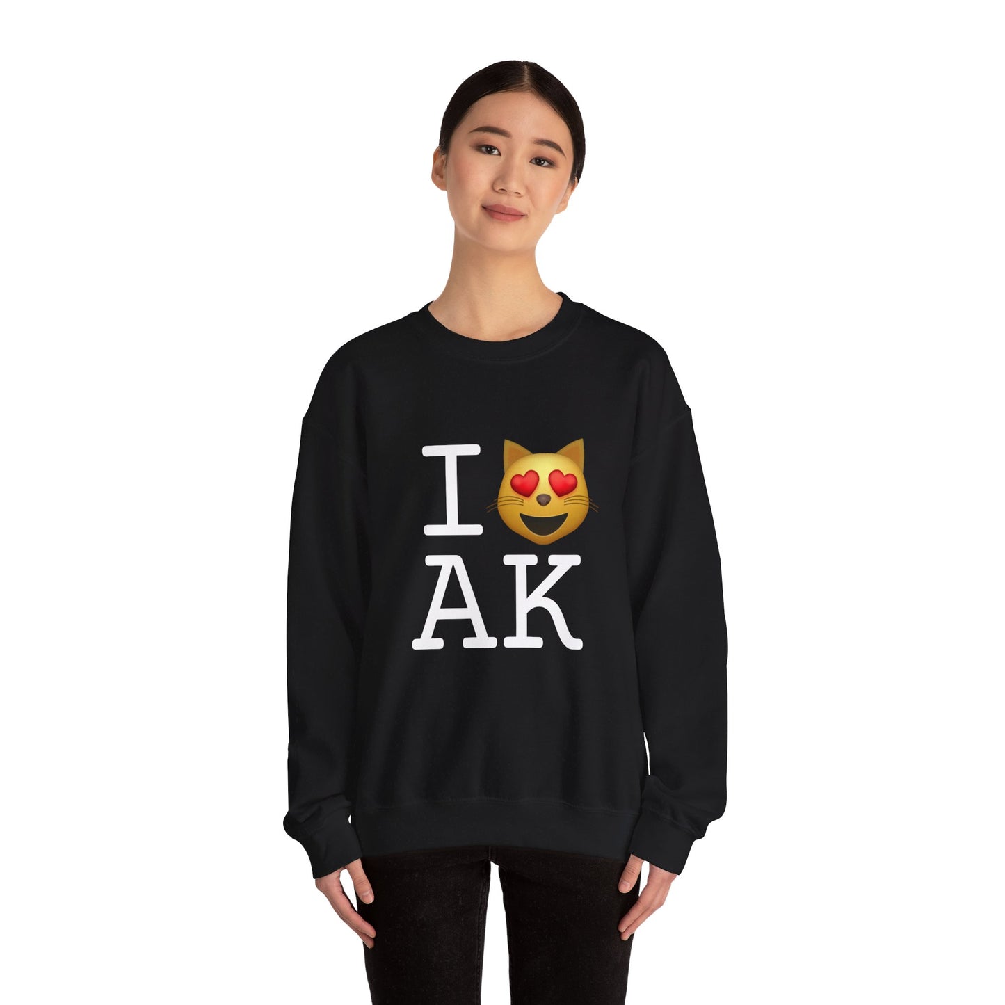 "I'm a Cat that Loves Alaska" Sweatshirt