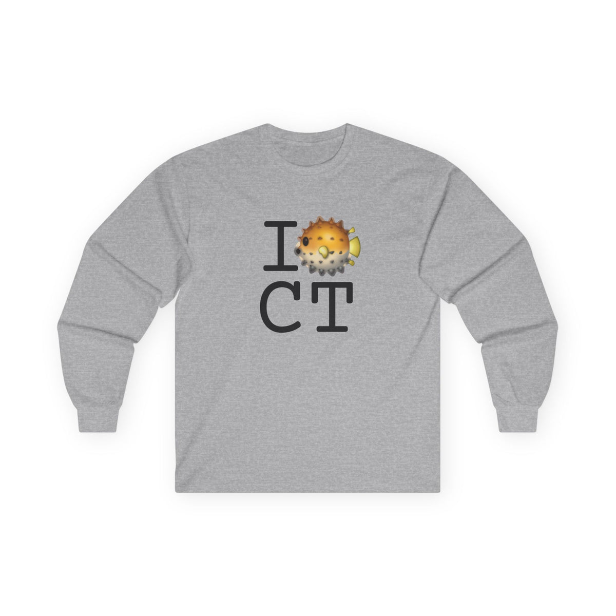 "I Blowfish in Connecticut" Long Sleeve Shirt