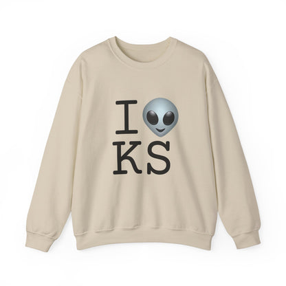 "I Feel Alien in Kansas" Sweatshirt