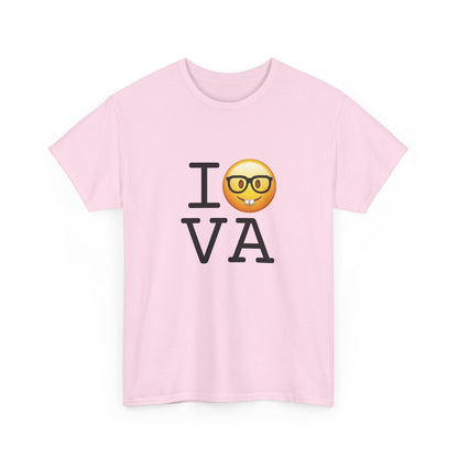 "I'm a Nerd about Virginia" Tee
