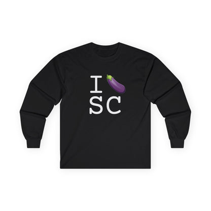 "I Eggplant South Carolina" Long Sleeve Shirt