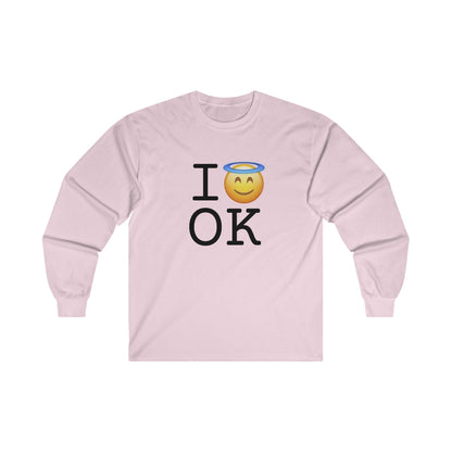 "I'm an Angel in Oklahoma" Long Sleeve Shirt