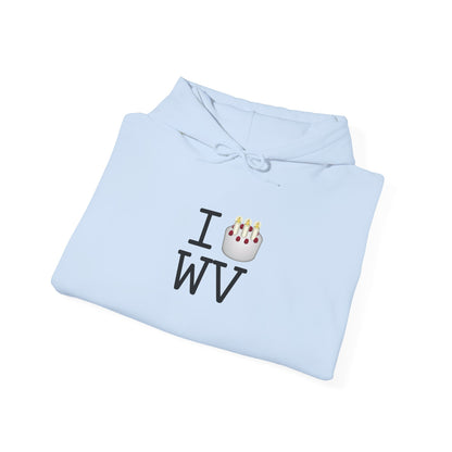 "I Birthday Cake West Virginia" Hoodie