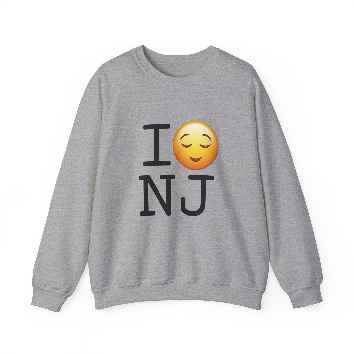 "I'm Relieved about New Jersey" Sweatshirt