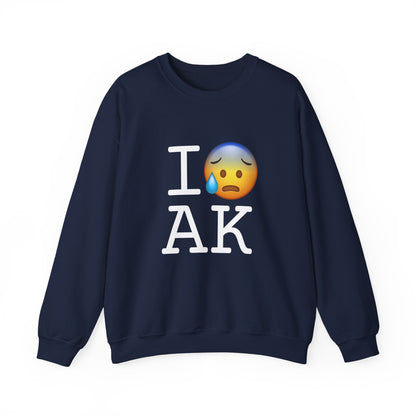 "I'm Anxiously Sweating in Alaska" Sweatshirt