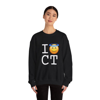 "I'm an Angel in Connecticut" Sweatshirt