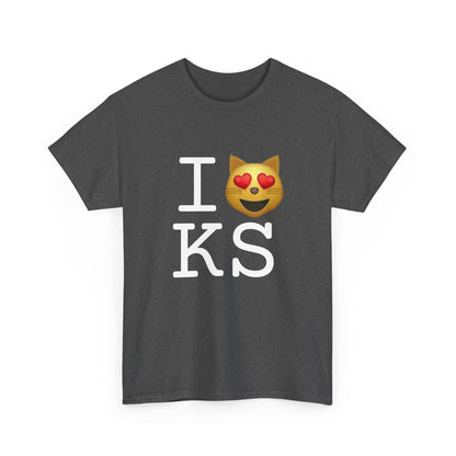 "I'm a Cat that Loves Kansas" Tee