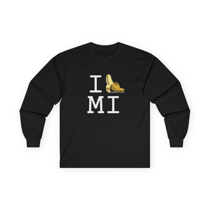 "I'm Bananas about Michigan" Long Sleeve Shirt