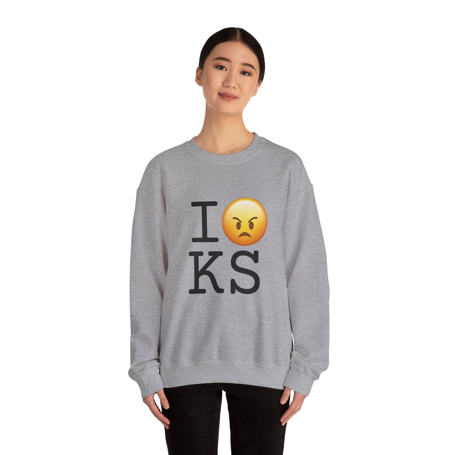 "I'm Mad at Kansas" Sweatshirt