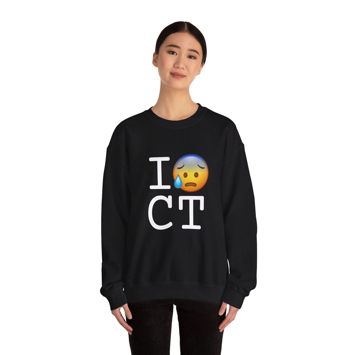 "I'm Anxiously Sweating in Connecticut" Sweatshirt