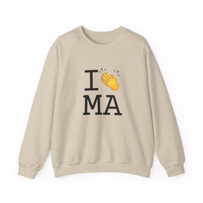 "I Applaud Massachusetts" Sweatshirt