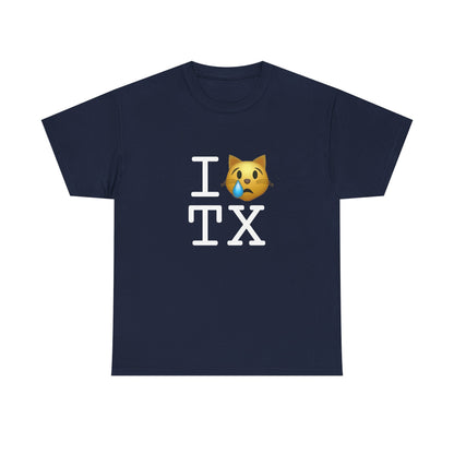 "I'm a Crying Cat about Texas" Tee